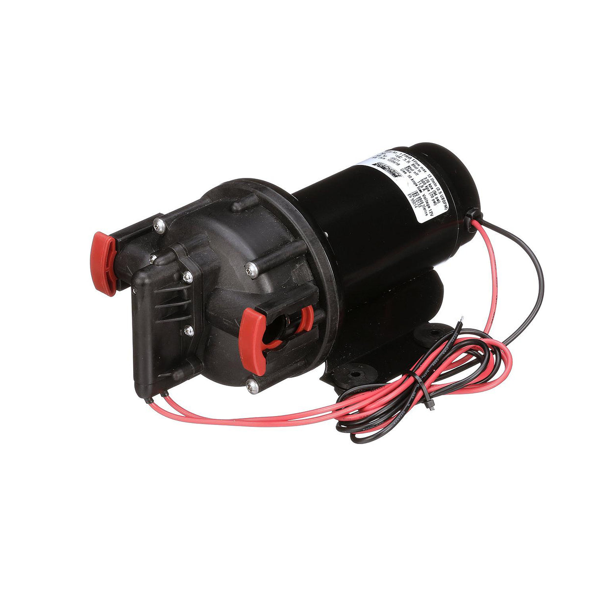Seachoice Wash Down System Pump, 3.5 GPM Max @ 41 PSI, 12V DC, Includes Spray Nozzle and Inlet Strainer