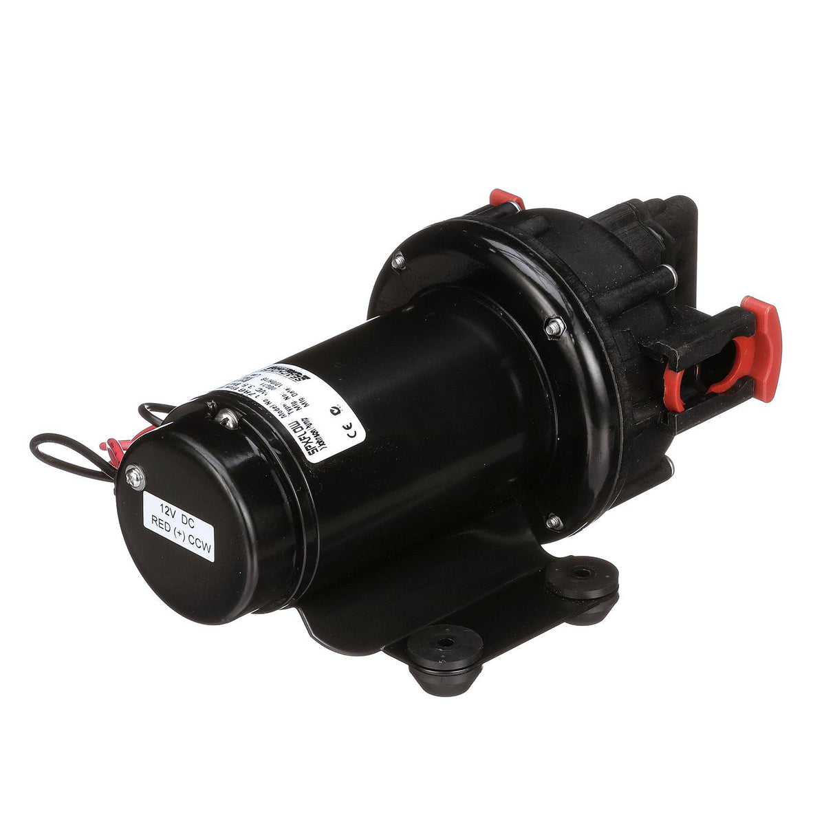 Seachoice Wash Down System Pump, 3.5 GPM Max @ 41 PSI, 12V DC, Includes Spray Nozzle and Inlet Strainer