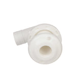 Seachoice 18061 90-Degree Thru Hull Fitting, Fits 3/4 In. ID Hose, 7/8 In. Max. Hull