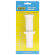 Seachoice Extra Long Thru-Hull Fitting w/ Broad Flange For 1-1/8 In. ID Hose, 3 In. Long Thread