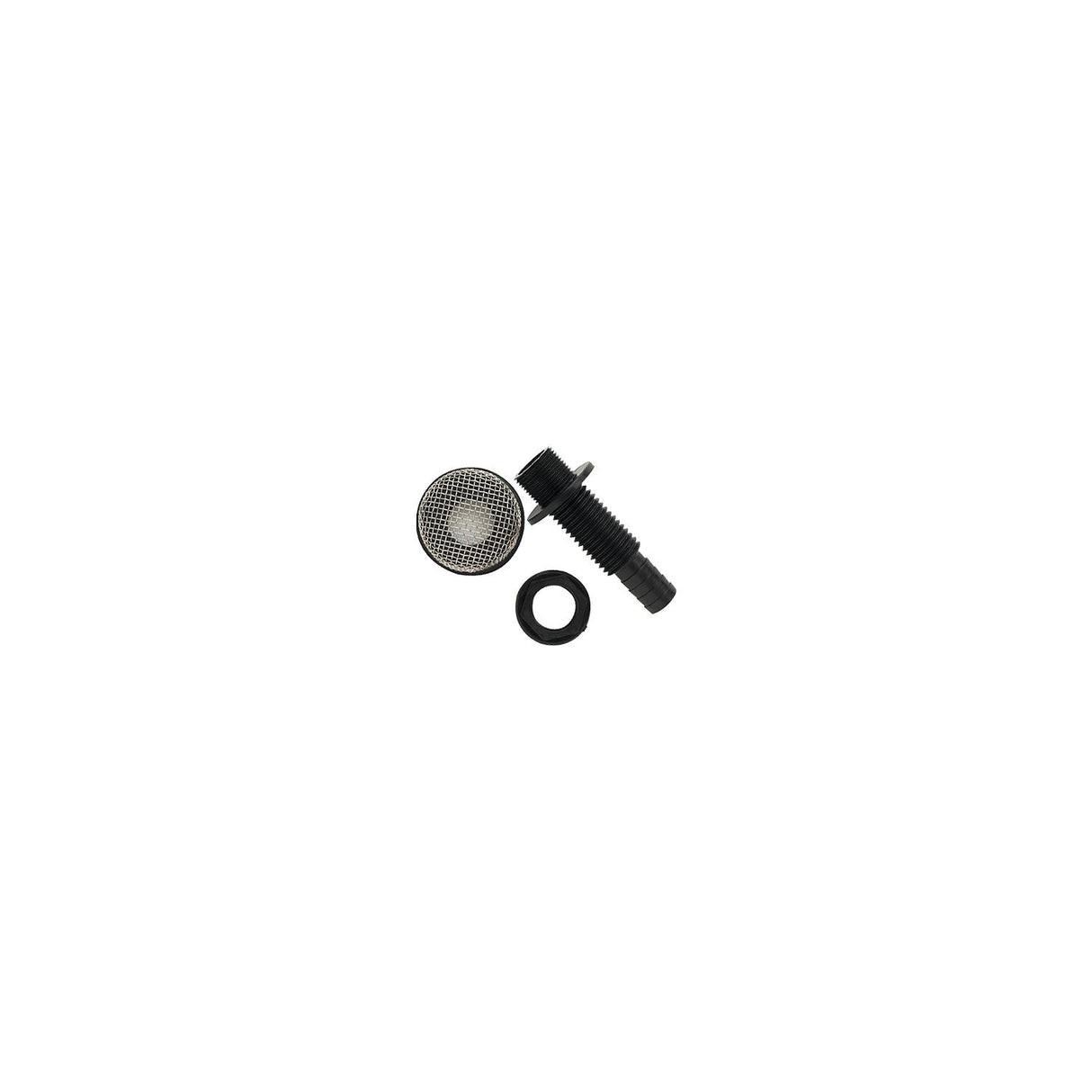 Seachoice Thru-Hull Strainer Mount With Aerator Screen, Fits 3/4 In. Hose