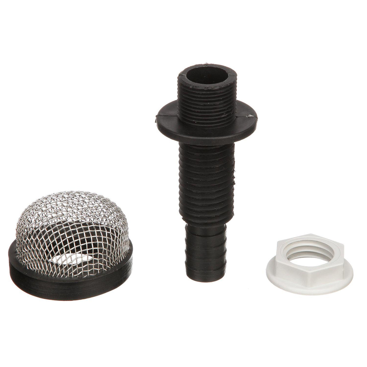 Seachoice Thru-Hull Strainer Mount With Aerator Screen, Fits 3/4 In. Hose
