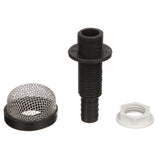 Seachoice Thru-Hull Strainer Mount With Aerator Screen, Fits 3/4 In. Hose