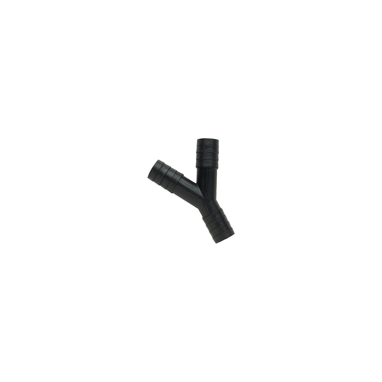 Seachoice 3-Way Y Fitting, Fits 3/4 in. ID Hose, Black Plastic