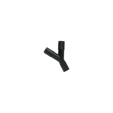 Seachoice 3-Way Y Fitting, Fits 3/4 in. ID Hose, Black Plastic