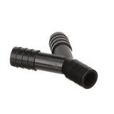 Seachoice 3-Way Y Fitting, Fits 3/4 in. ID Hose, Black Plastic
