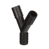 Seachoice 3-Way Y Fitting, Fits 3/4 in. ID Hose, Black Plastic