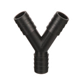 Seachoice 3-Way Y Fitting, Fits 3/4 in. ID Hose, Black Plastic