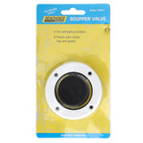 Seachoice Boat Self-Bailing Cockpit Mounted, 2-7/8 In. Scupper Valve Kit