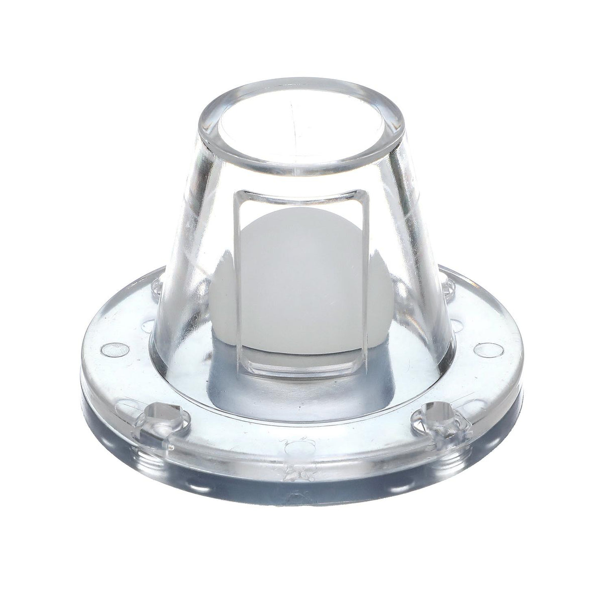 Seachoice Self-Bailing 2-7/8 In. Scupper Valve Kit, Clear