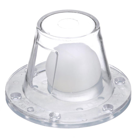 Seachoice Self-Bailing Scupper, Large, Clear, Fits 1.5-3 In. Openings