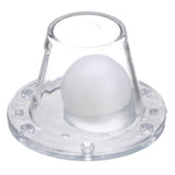 Seachoice Self-Bailing Scupper, Large, Clear, Fits 1.5-3 In. Openings
