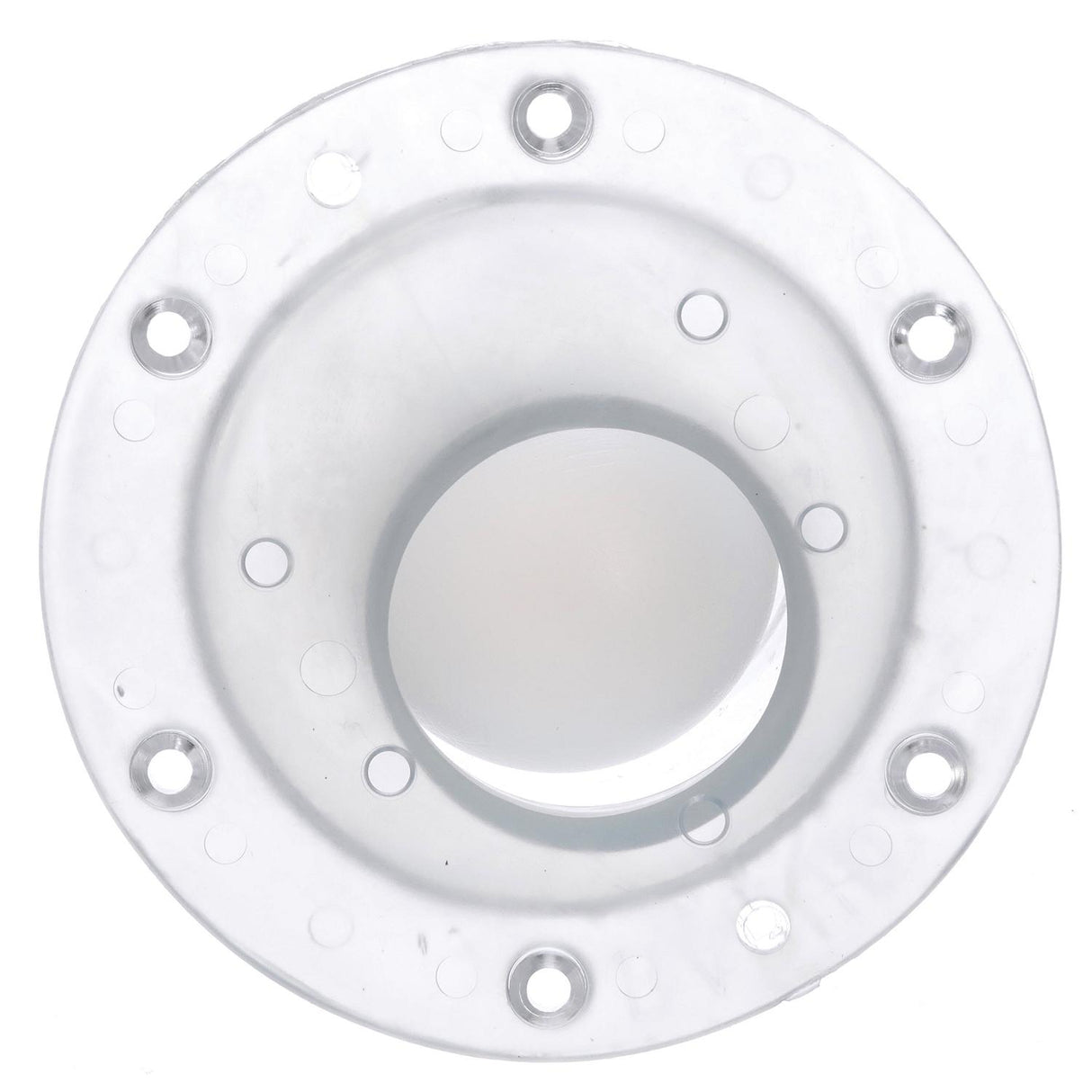 Seachoice Self-Bailing Scupper, Large, Clear, Fits 1.5-3 In. Openings
