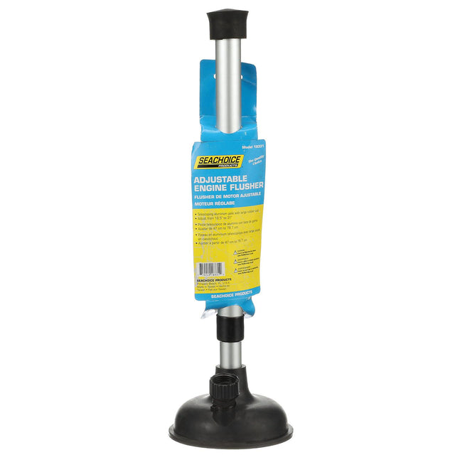 Seachoice Adjustable Inboard Engine Flusher w/ Telescoping Shaft, Perfect For Hard to Reach Motors