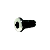 Seachoice Covered Thru-Hull Fitting w/ Stainless-Steel Flange, Fits 3/4 In. ID Hose