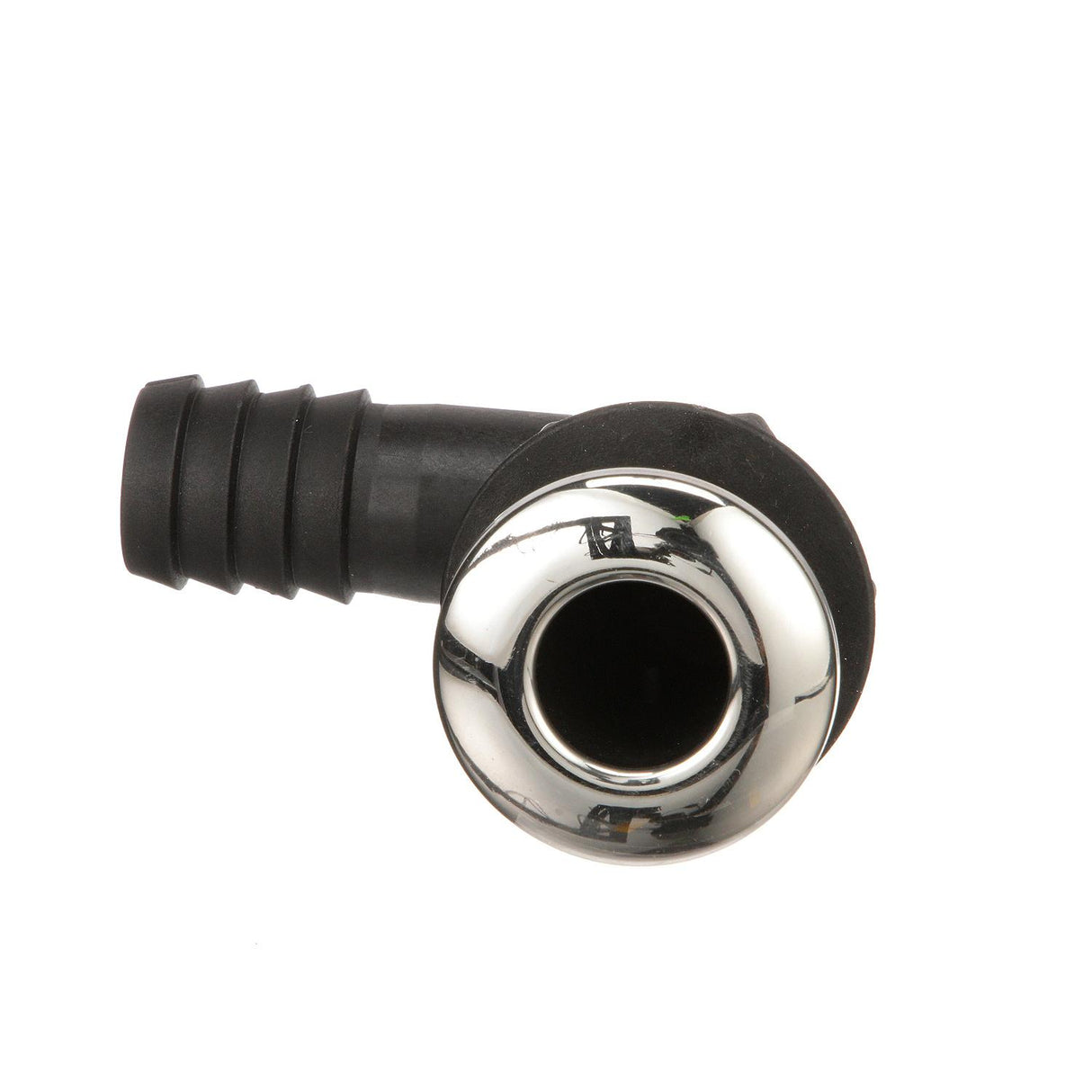 Seachoice 90-Degree Thru-Hull Connector, Fits 1-1/8 In. ID Hose, 1-3/8 In. Max Hull
