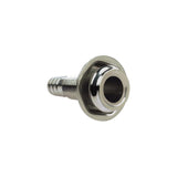 Seachoice Mega-Flow Dripless Thru Hull Fitting, 316 Stainless Steel, Fits 5/8 in. Hose, 1-1/2 in. Max. Hull