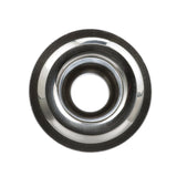 Seachoice Mega-Flow Dripless Thru Hull Fitting, 316 Stainless Steel, Fits 5/8 in. Hose, 1-1/2 in. Max. Hull