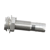 Seachoice Mega-Flow Dripless Thru Hull Fitting, 316 Stainless Steel, Fits 3/4 in. Hose, 1-1/2 in. Max. Hull