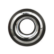 Seachoice Mega-Flow Dripless Thru Hull Fitting, 316 Stainless Steel, Fits 3/4 in. Hose, 1-1/2 in. Max. Hull