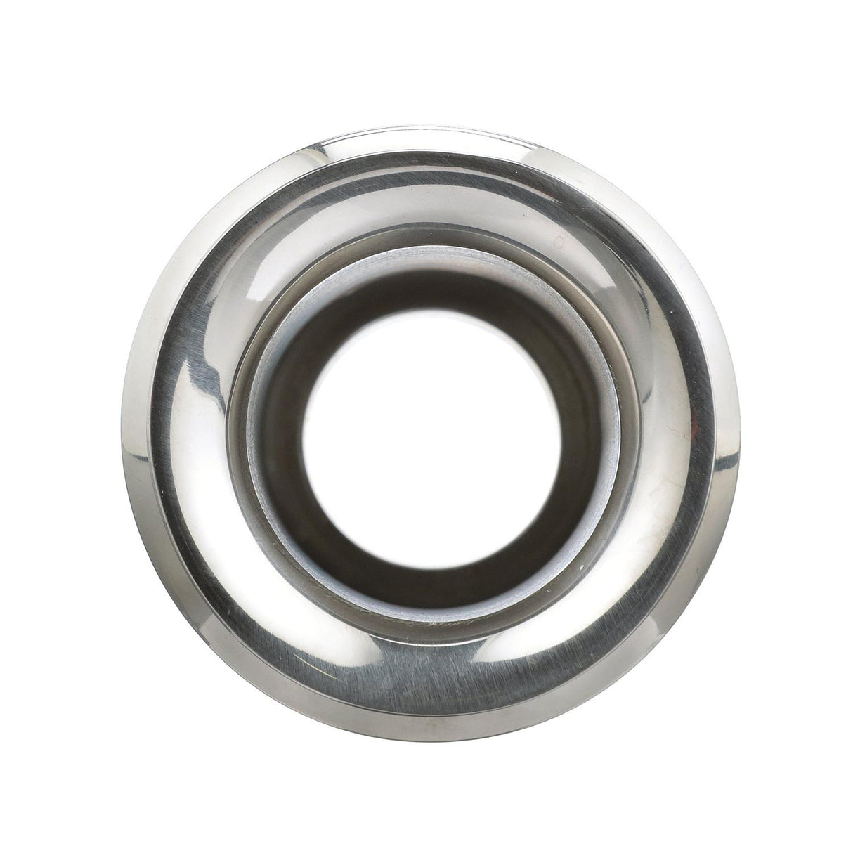Seachoice Mega-Flow Dripless Thru Hull Fitting, 316 Stainless Steel, Fits 1 in. Hose, 1-1/2 in. Max. Hull