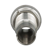 Seachoice Mega-Flow Dripless Thru Hull Fitting, 316 Stainless Steel, Fits 1 in. Hose, 1-1/2 in. Max. Hull