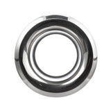 Seachoice Mega-Flow Dripless Thru Hull Fitting, 316 Stainless Steel, Fits 1-1/8 in. Hose, 1-1/2 in. Max. Hull