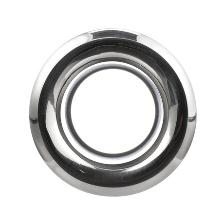 Seachoice Mega-Flow Dripless Thru Hull Fitting, 316 Stainless Steel, Fits 1-1/8 in. Hose, 1-1/2 in. Max. Hull