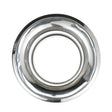Seachoice Mega-Flow Dripless Thru Hull Fitting, 316 Stainless Steel, Fits 1-1/2 In. Hose, 1-1/2 In. Max. Hull