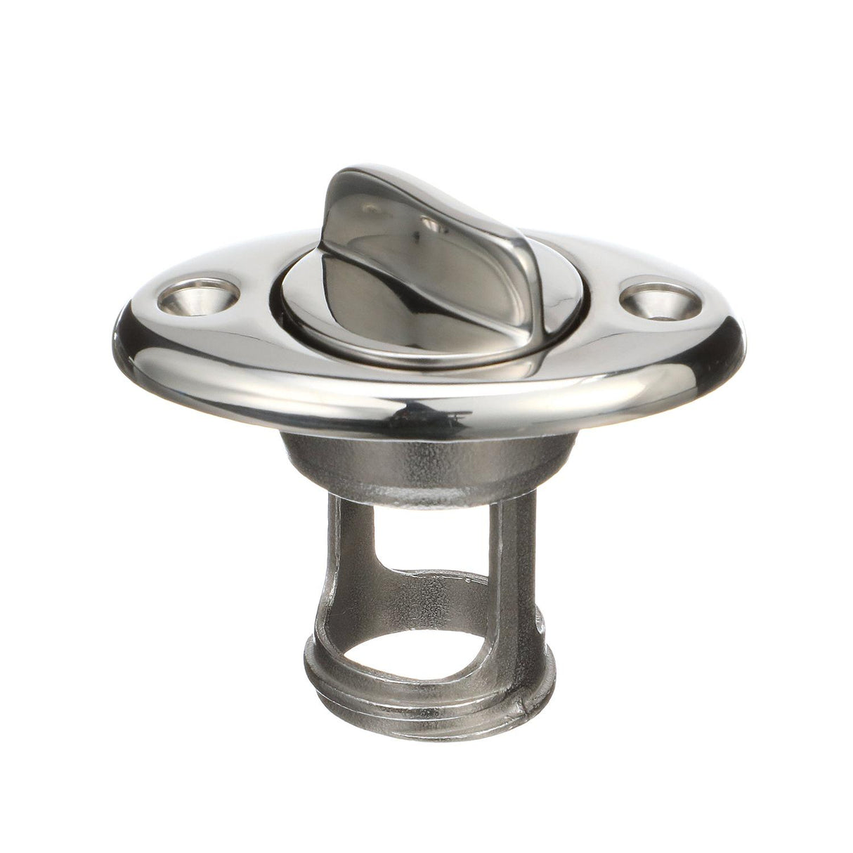 Seachoice Stainless Steel Marine Boat Garboard Drain & Plug, Polished Finish