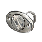 Seachoice Stainless Steel Marine Boat Garboard Drain & Plug, Polished Finish