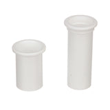 Seachoice 19131 Adjustable Splashwell Drain Tube, Fits 1-1/4 in. Opening, White Plastic