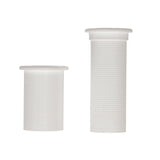 Seachoice 19131 Adjustable Splashwell Drain Tube, Fits 1-1/4 in. Opening, White Plastic