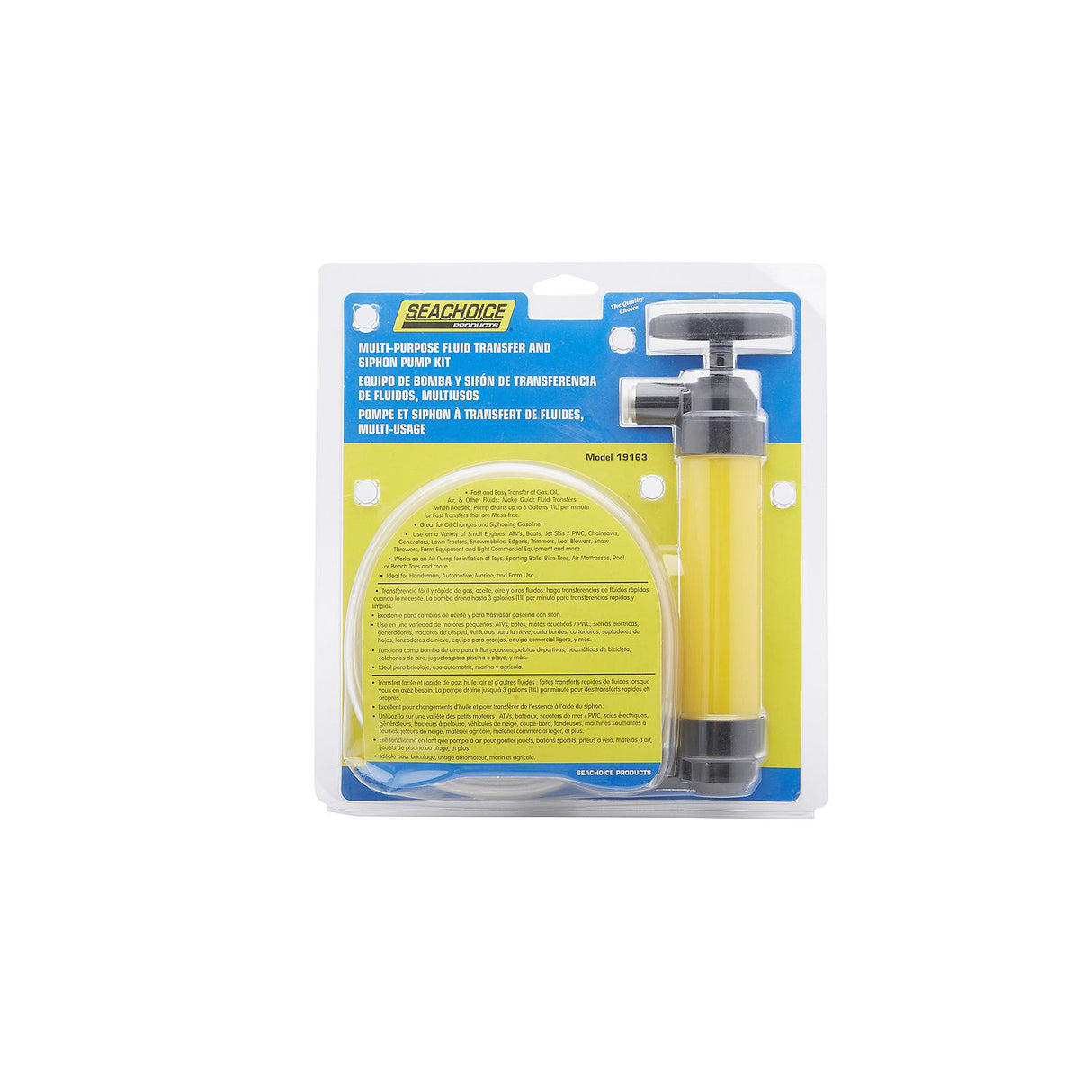 Seachoice Fluid Transfer Pump, Gas Oil Small Engine Boat