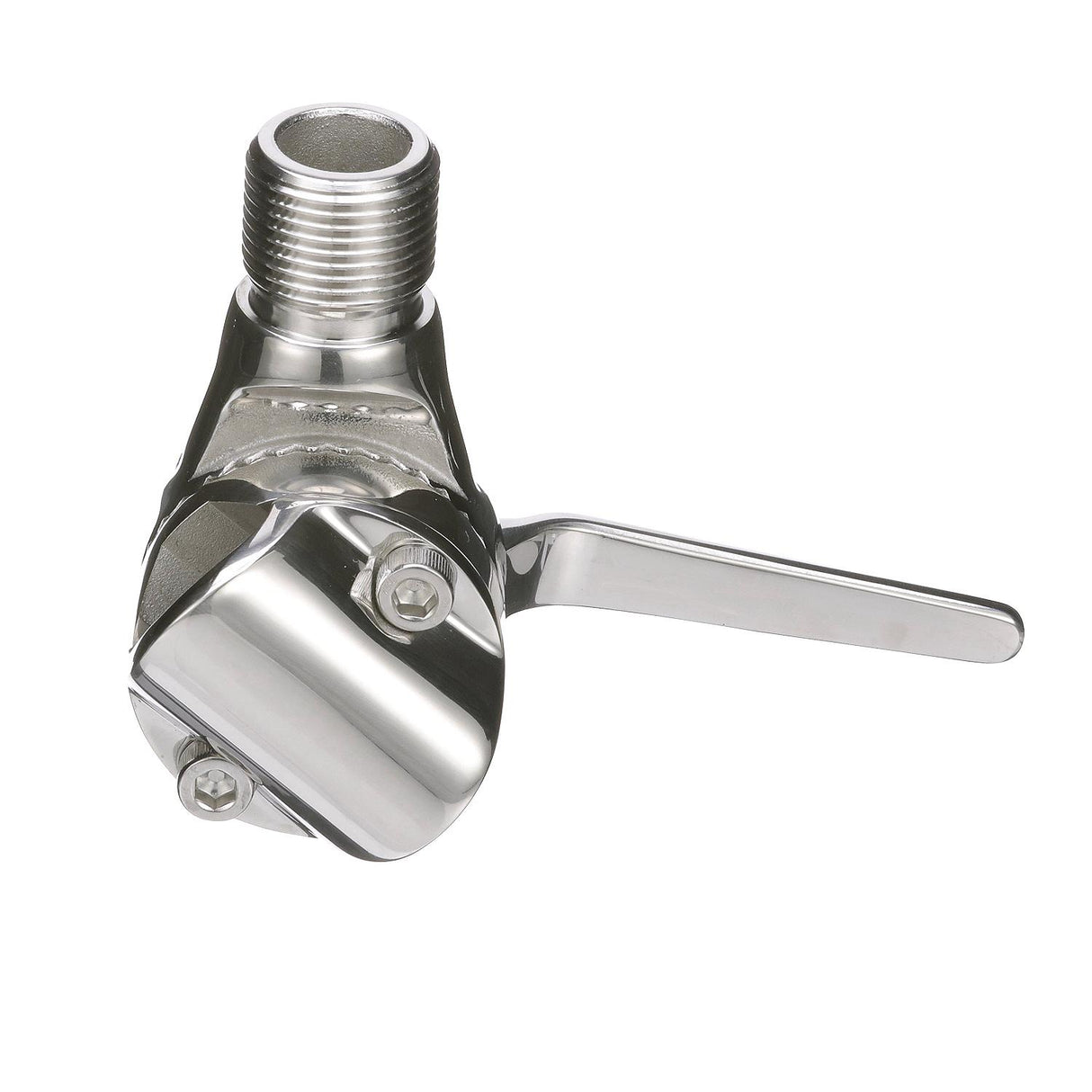 Seachoice Antenna Rail Ratchet Mount With Heavy-Duty Handle, 316 Stainless Steel