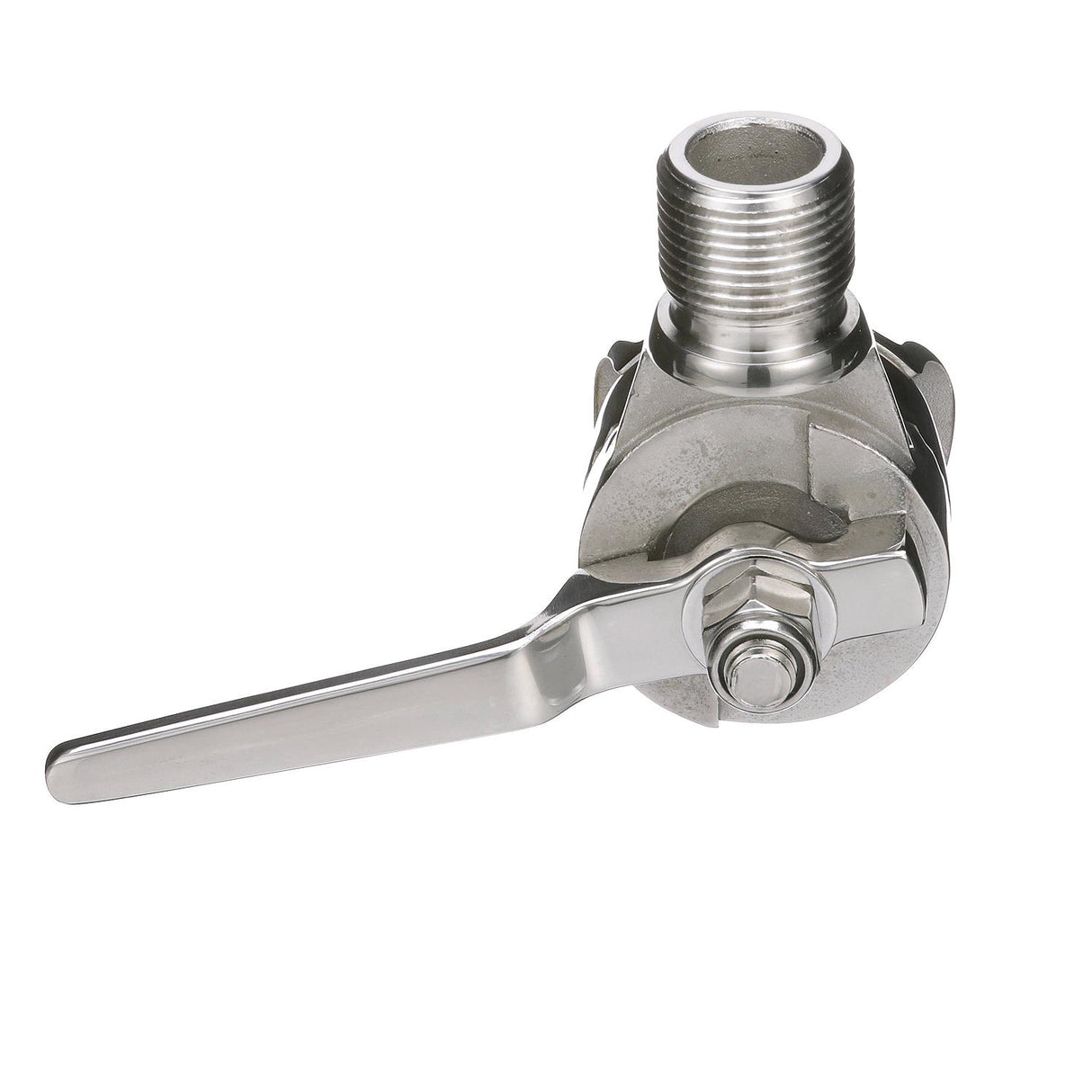 Seachoice Antenna Rail Ratchet Mount With Heavy-Duty Handle, 316 Stainless Steel