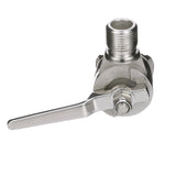 Seachoice Antenna Rail Ratchet Mount With Heavy-Duty Handle, 316 Stainless Steel