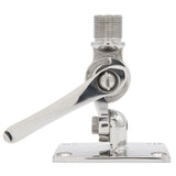 Seachoice 19722 Universal Antenna Ratchet-Mount Base, 316 Stainless Steel