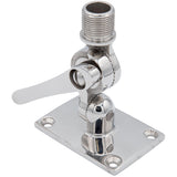 Seachoice 19722 Universal Antenna Ratchet-Mount Base, 316 Stainless Steel