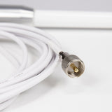 Seachoice 19723 Universal Fiberglass VHF Antenna, 4', White