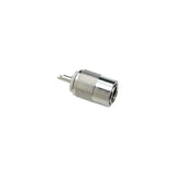 Seachoice PL259 Male Adapter, VHF Cable Antenna Connector