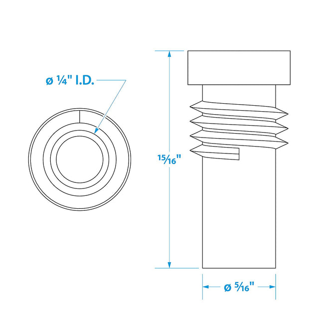 Seachoice UG176 Adapter, VHF Cable Antenna Connector