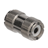 Seachoice PL258 Double Male Adapter, VHF Cable Antenna Connector