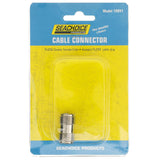 Seachoice PL258 Double Male Adapter, VHF Cable Antenna Connector