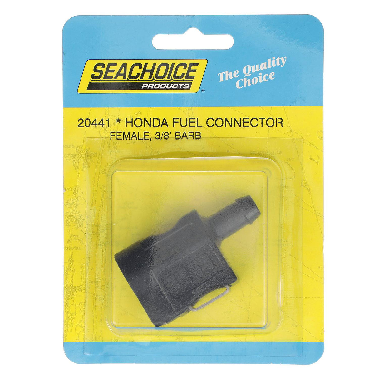Seachoice Deluxe Fuel Connector for Honda, Female, 3/8 In. Barb