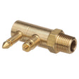 Seachoice Fuel Connector Tank Fitting for Yamaha/ Mercury, Male, 1/4 In. NPT