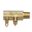 Seachoice Deluxe Fuel Connector Tank Fitting for Yamaha/ Mercury, Male, 1/4 In. NPT