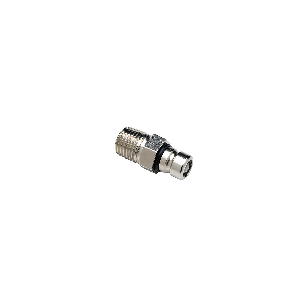 Seachoice Deluxe Fuel Connector For Chrysler/Force, Chrome Plated Brass - Male Tank Fitting 1/4" NPT