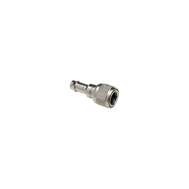 Seachoice Deluxe Fuel Connector For Chrysler/Force, Chrome Plated Brass - Female Hose Fitting 3/8" Barb