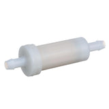 Seachoice in-Line Fuel Filter, 1/4 in., Plastic, Outboard, 20 Micron